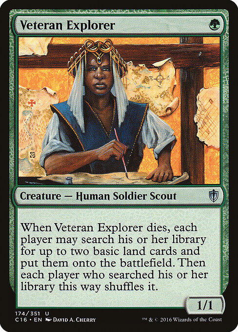 Explorador Veterano — Commander 2016 174