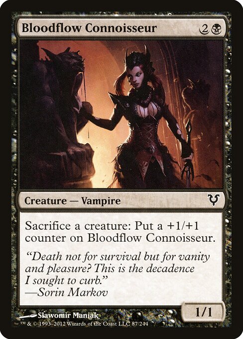 Connoisseur do Fluxo Sanguíneo — Avacyn Restored 87