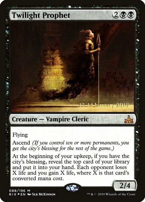 Profeta do Crepúsculo — Rivals of Ixalan Promos 88s