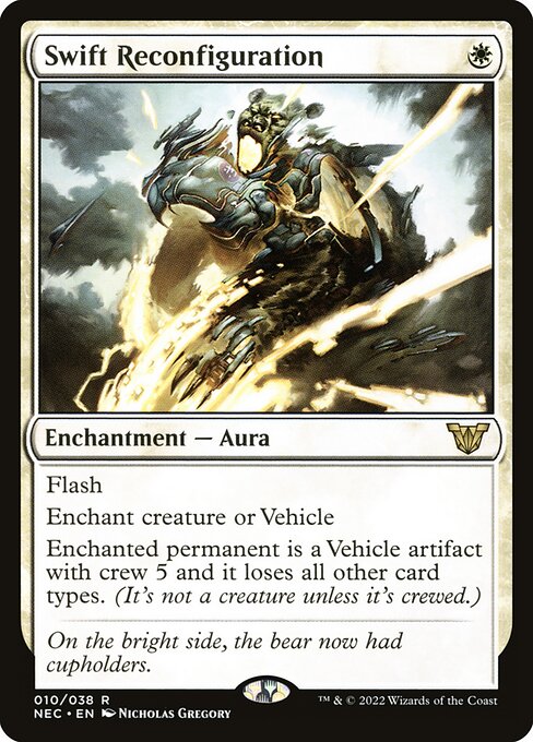Reconfiguração Veloz — Neon Dynasty Commander 10
