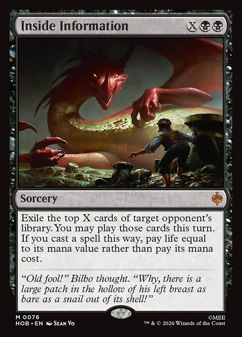 Inside Information — The Hobbit 76
