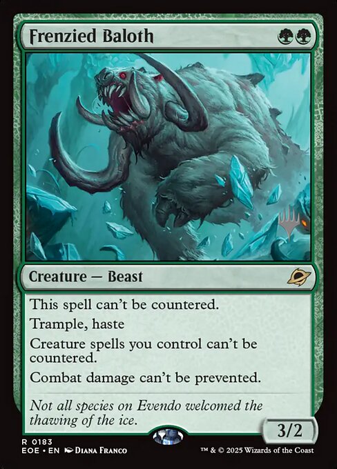 Frenzied Baloth — Edge of Eternities Promos 183p