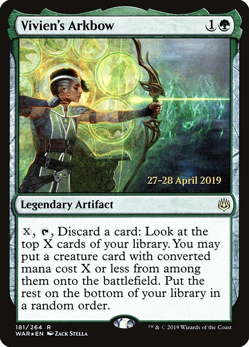 Arco Bestial de Vivien — War of the Spark Promos 181s