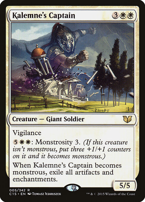 Capitão de Kalemne — Commander 2015 5