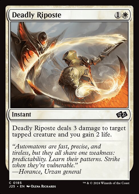 Contragolpe Mortal — Foundations Jumpstart 185