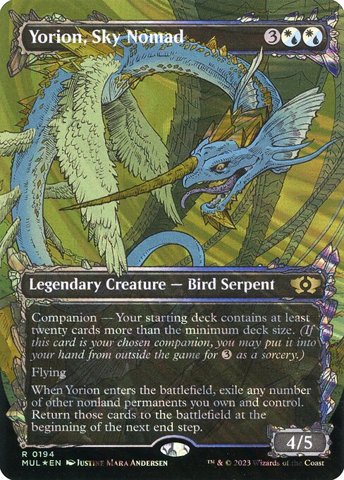 Yorion, Nômade Celeste — Multiverse Legends 194