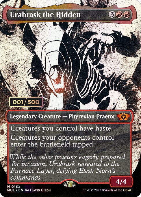 Urabrask, o Oculto — Multiverse Legends 153z