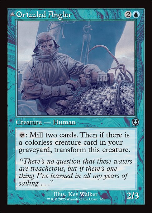 Grizzled Angler — Innistrad Remastered 458