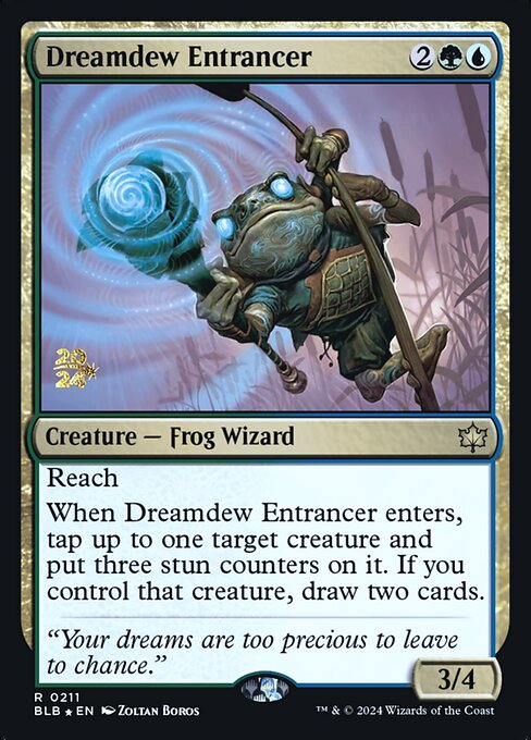 Dreamdew Entrancer — Bloomburrow Promos 211s