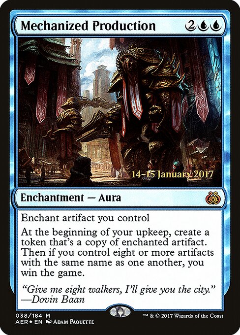 Produção Mecanizada — Aether Revolt Promos 38s