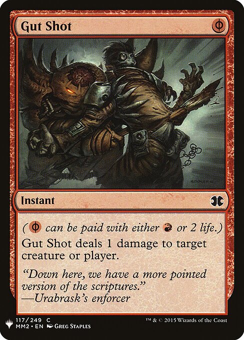 Golpe Visceral — The List MM2-117