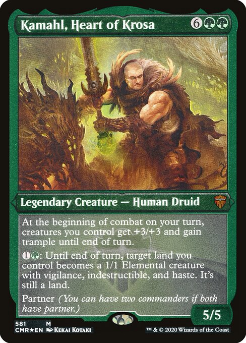 Kamahl, Coração de Krosa — Commander Legends 581