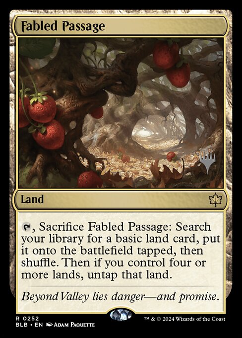 Passagem Fabulosa — Bloomburrow Promos 252p