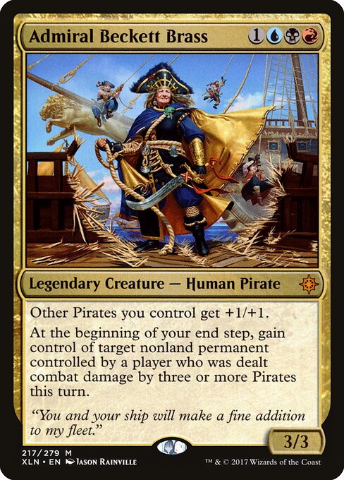 Almirante Beckett Bronze — Ixalan 217