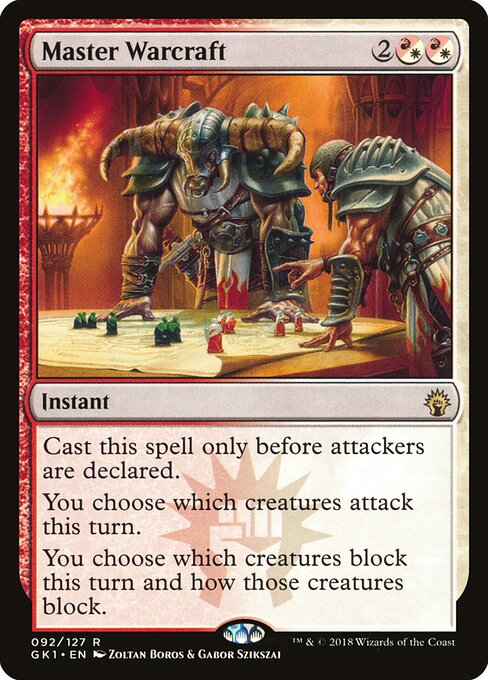 Plano de Guerra Magistral — GRN Guild Kit 92