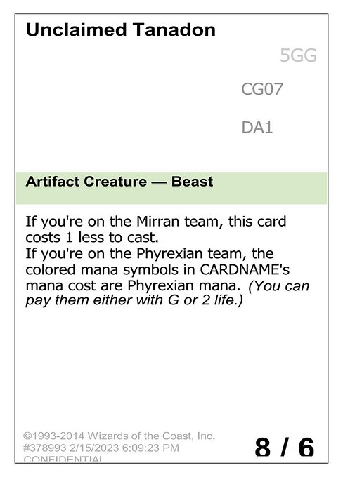 Unclaimed Tanadon — Unknown Event CG07