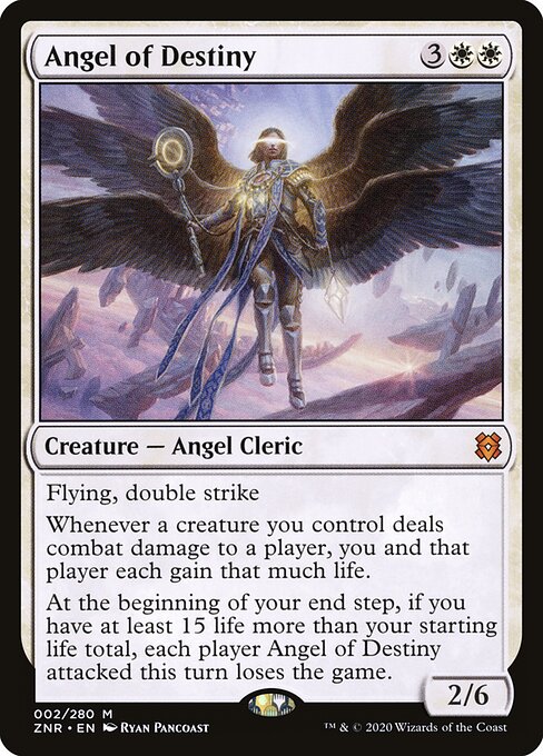 Anjo do Destino — Zendikar Rising 2