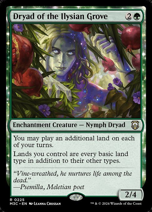 Dríade do Bosque Ilisiano — Modern Horizons 3 Commander 225
