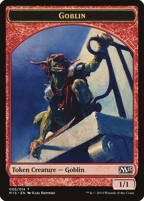 Goblin — Magic 2015 Tokens 8
