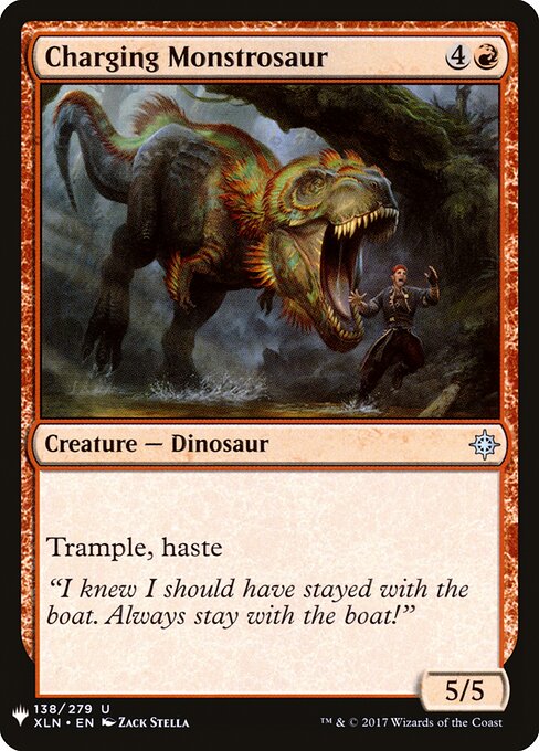 Monstrossauro Atacante — The List XLN-138