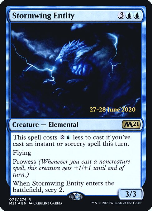Entidade da Asa Tempestuosa — Core Set 2021 Promos 73s