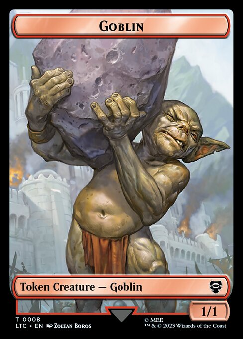 Goblin — Tales of Middle-earth Commander Tokens 8