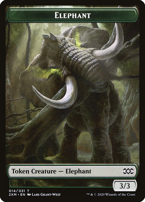 Elephant — Double Masters Tokens 14