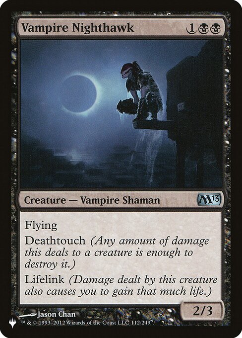 Vampiro Falcão-da-Noite — The List M13-112