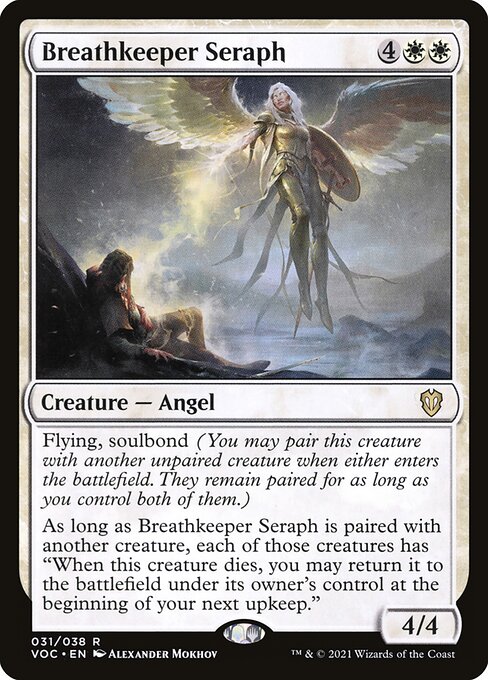 Serafim Guardiã dos Alentos — Crimson Vow Commander 31