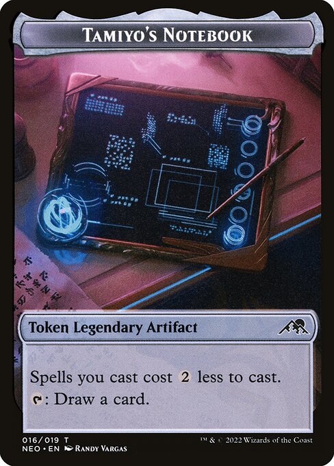 Tamiyo's Notebook — Kamigawa: Neon Dynasty Tokens 16