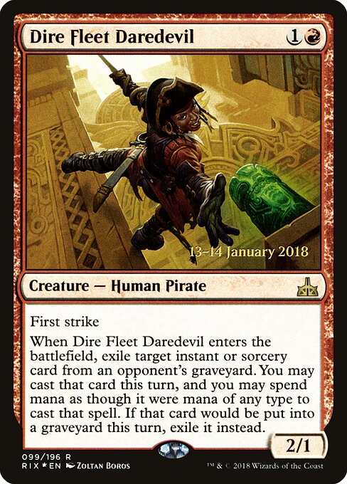 Destemida da Frota Macabra — Rivals of Ixalan Promos 99s