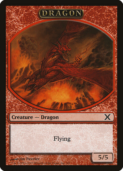 Dragon — Tenth Edition Tokens 3