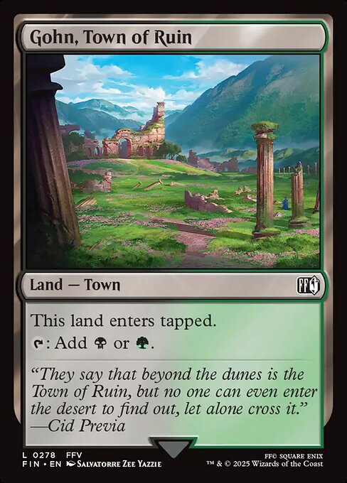 Gohn, Town of Ruin — Final Fantasy 278