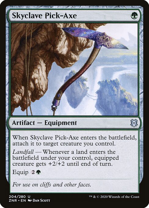 Picareta do Enclave Celeste — Zendikar Rising 204