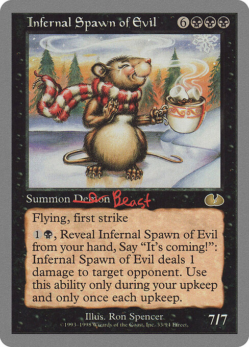 Infernal Spawn of Evil — Unglued 33