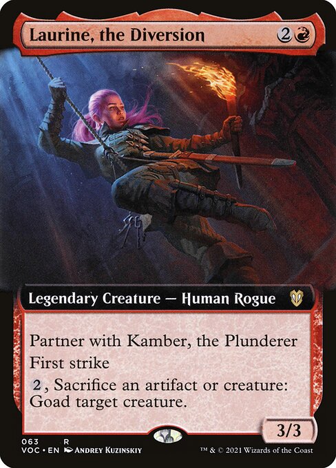 Laurine, a Distração — Crimson Vow Commander 63
