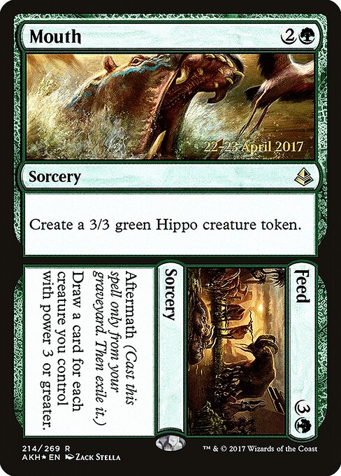 Boca // Alimentar — Amonkhet Promos 214s