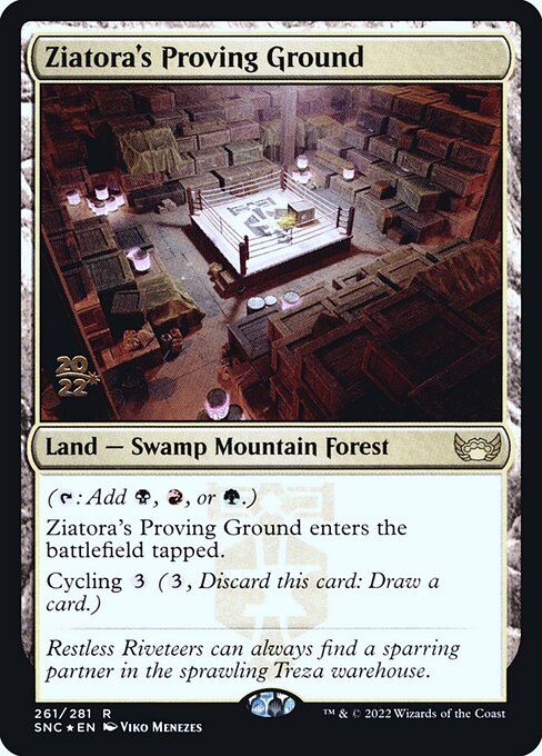 Campo de Provas de Ziatora — Streets of New Capenna Promos 261s