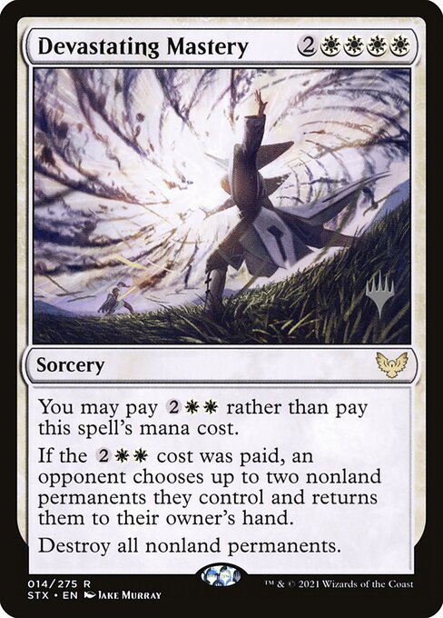Maestria Devastadora — Strixhaven: School of Mages Promos 14p