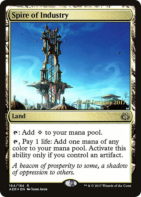 Torre da Indústria — Aether Revolt Promos 184s