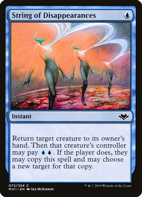 Sequência de Desaparecimentos — Modern Horizons 72