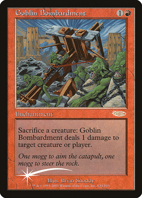 Bombardeio Goblin — Friday Night Magic 2003 6