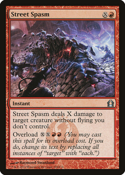 Espasmo de Rua — Return to Ravnica 106