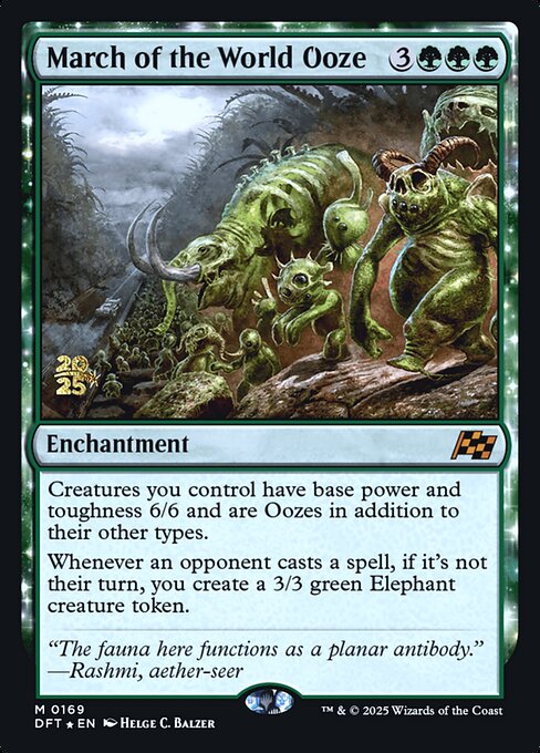 March of the World Ooze — Aetherdrift Promos 169s
