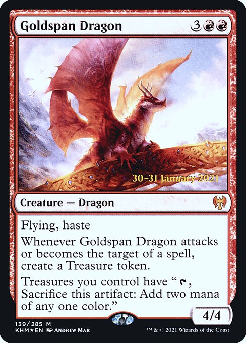 Dragão da Ponte Dourada — Kaldheim Promos 139s