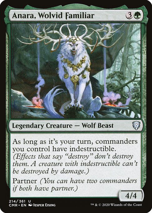 Anara, Familiar Lupídea — Commander Legends 214