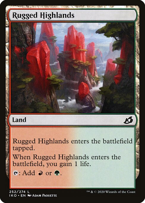 Planalto Acidentado — Ikoria: Lair of Behemoths 252