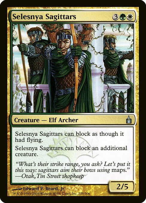 Sagitários Selesnya — Ravnica: City of Guilds 229