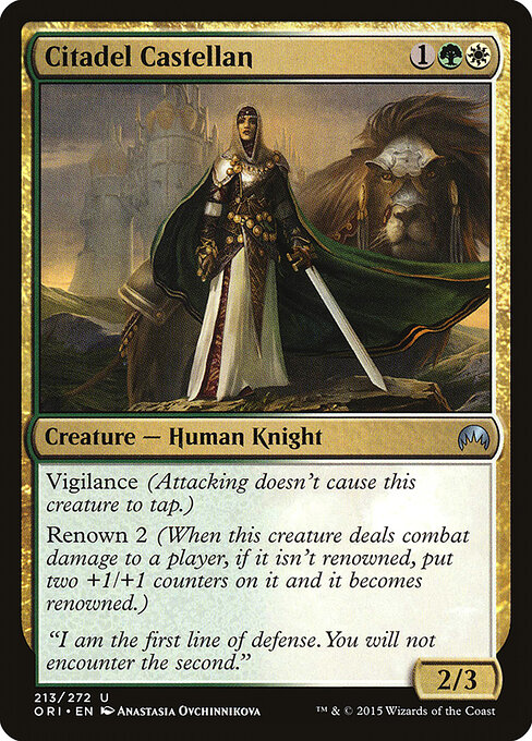 Castelã da Cidadela — Magic Origins 213
