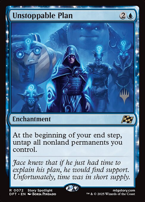 Unstoppable Plan — Aetherdrift Promos 72p